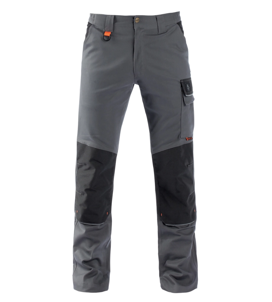 Pantalone da lavoro kapriol "tenere pro" colore grigio/nero, tg. s